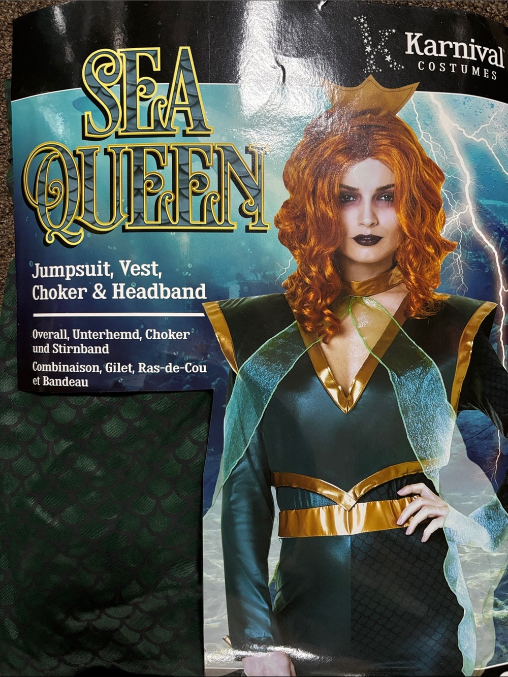 Sea Queen ADULT Costume